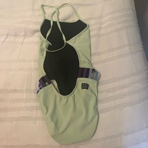 Mint Green and Purple Size 26 Jolyn One Piece